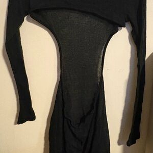 Black Long Sleeve Dress